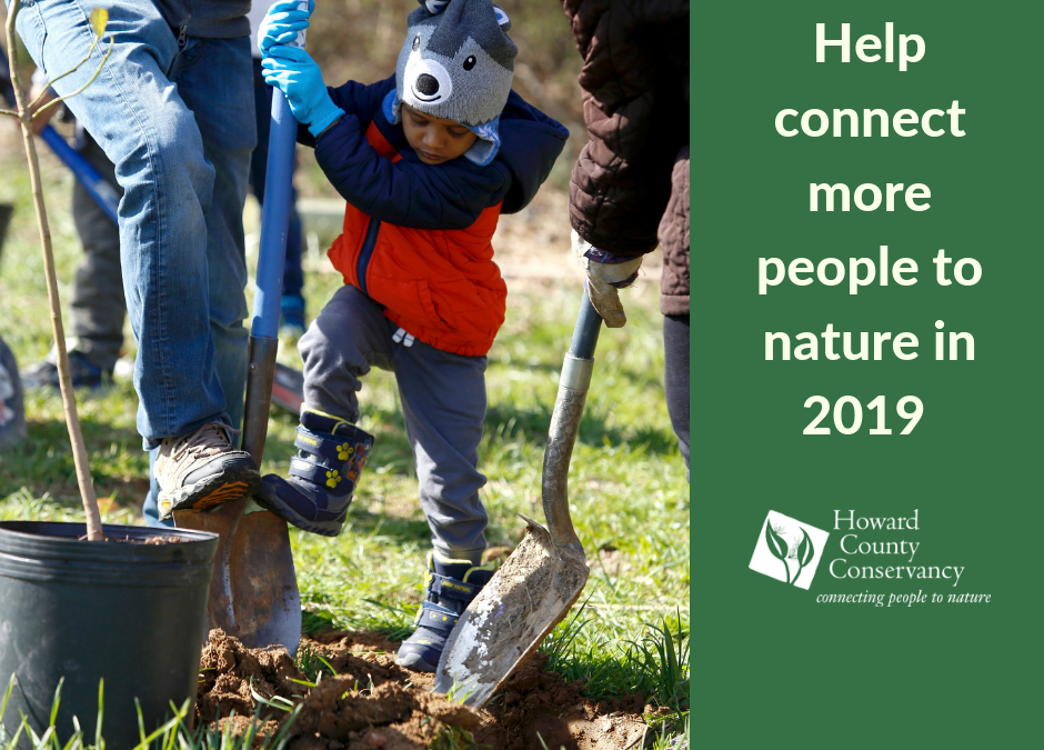 Help connect more people to nature in 2019