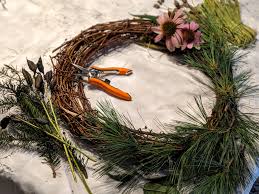 Creating Natural Holiday Wreaths
